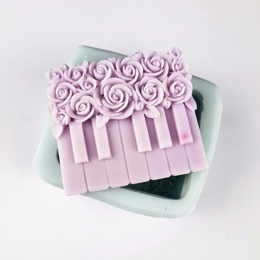 Przy鉛筆 ピアノ 虹ソープモールドdiy手作りクラフトモールドクラフト石鹸金型パーティーの装飾使用することができ ケーキ型 Aliexpress