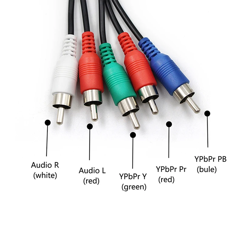  Hdmi a Ypbpr Hd Convertitore Maschio di Sincronizzazione Audio compatibile con Dvd E PS4 & Telecame