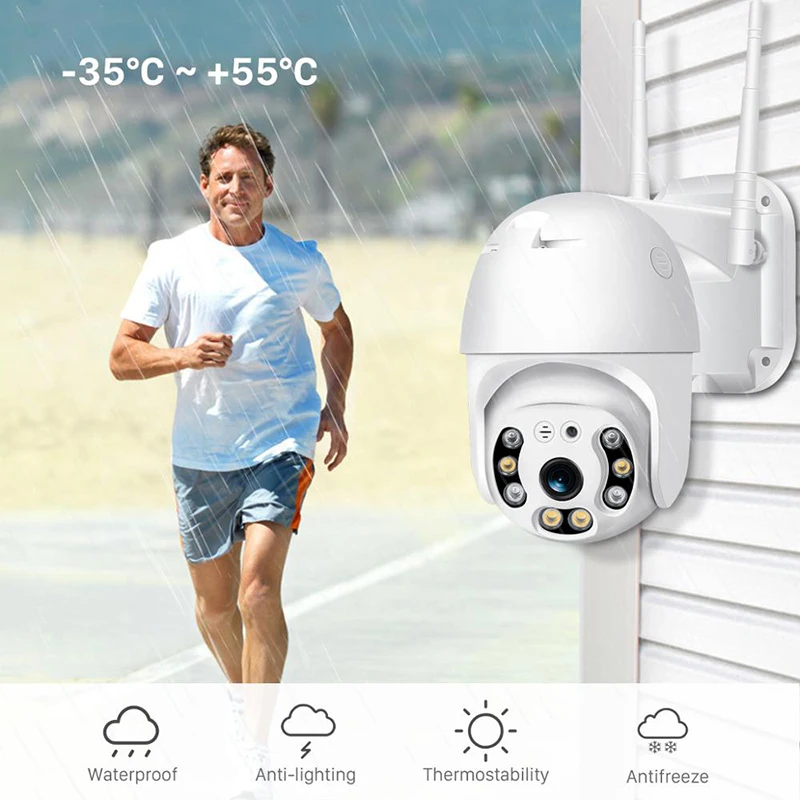 1080P HD 2MP IP камера Wifi наружная скорость купольная; onvif беспроводная ИК 30 м Wifi сеть безопасности CCTV Водонепроницаемая камера наблюдения s