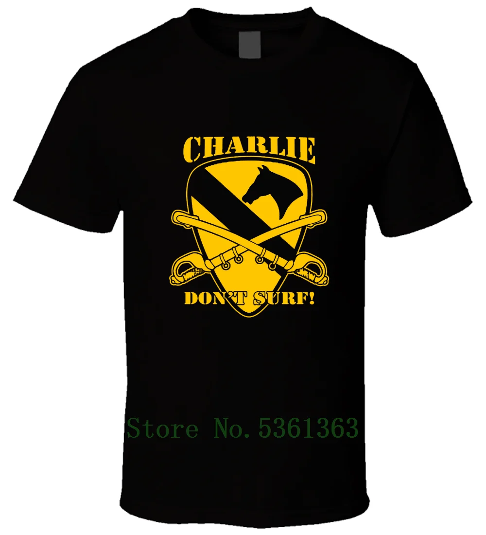 APOCALYPSE NOW Charlie Dont Surf 2 черная футболка классная Бесплатная доставка pride Футболка