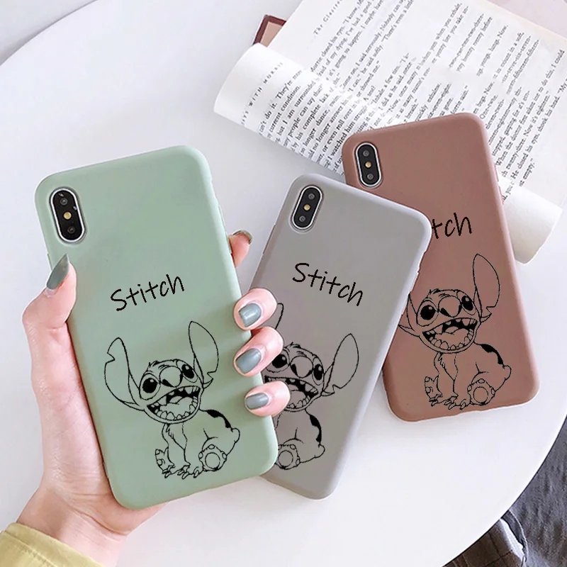 Чехол с рисунком аниме Стич для Xiaomi Mi A3 9 8 Pro SE Lite 6 A1 A2 Мягкая силиконовая задняя