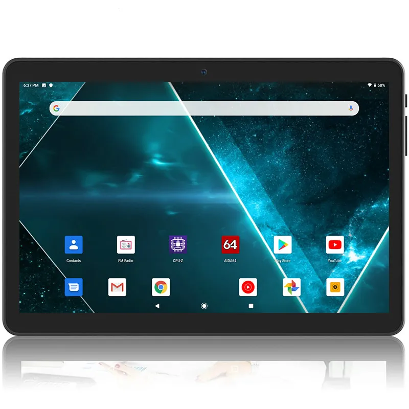 2020 Новый Play Store 10 1 дюймов планшетный ПК с системой андроида и 9 0 Octa Core 6 ГБ