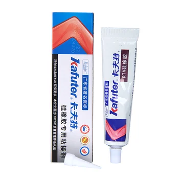 

Kafuter 40g Silicone Rubber Special Adhesive Insulation High Temperature Resistant Super Glue Glass Metal Stone Bonding Agent