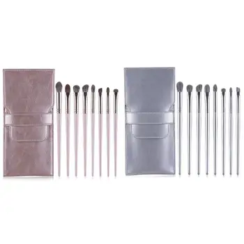 

8 pcs/lot Makeup Brushes Set Eye Shadow Eyeliner Eyelash Eyebrow Brushes for Makeup Brush Kit with Bag