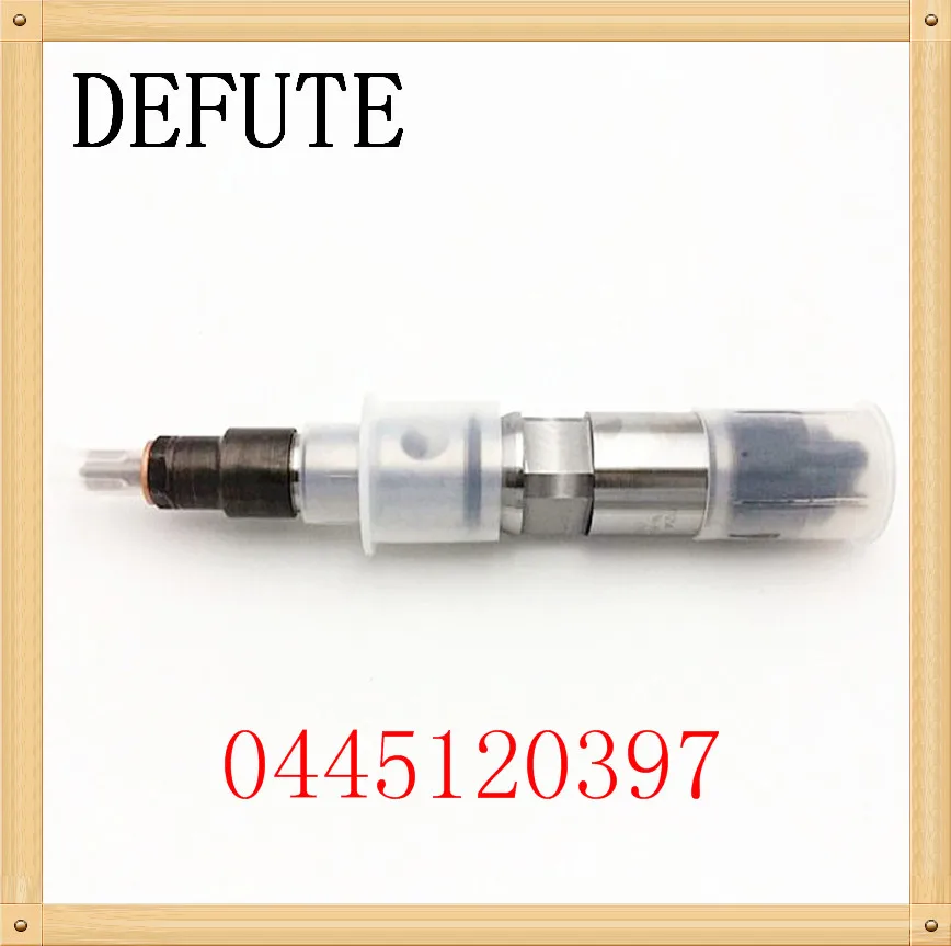 Defute 0445120397 common rail электрический инжектор в сборе подходит для Jiefang J6 Xichai 6dm2