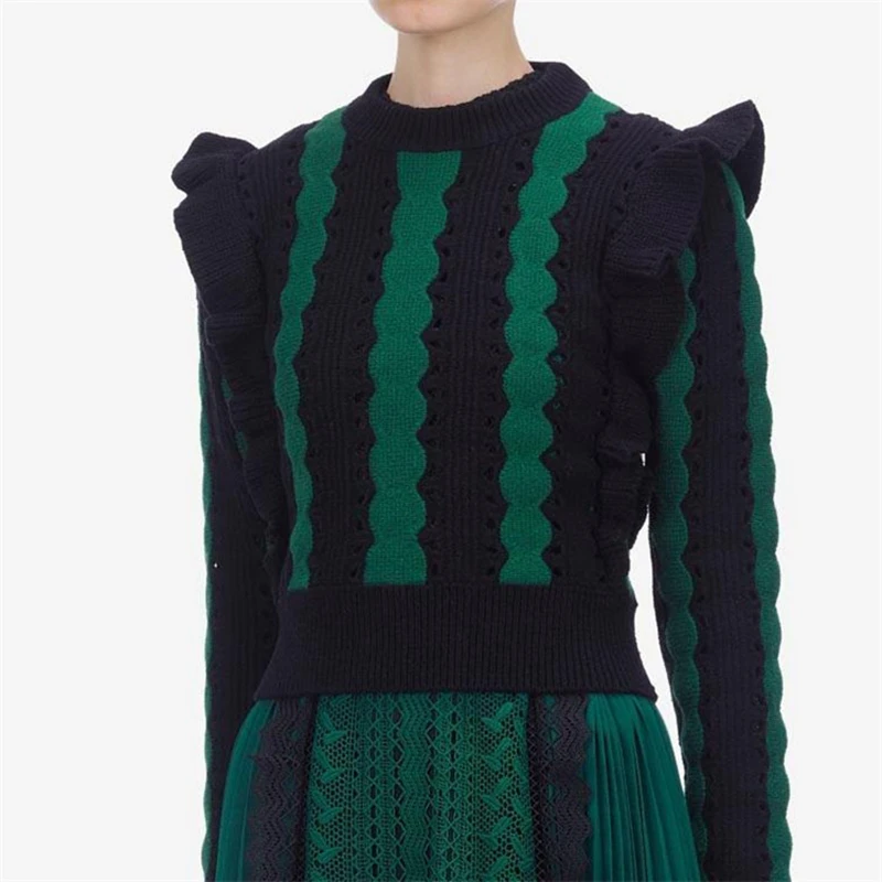 Новинка 2019 Женский вязаный свитер Зимний пуловер с высоким воротом джемпер