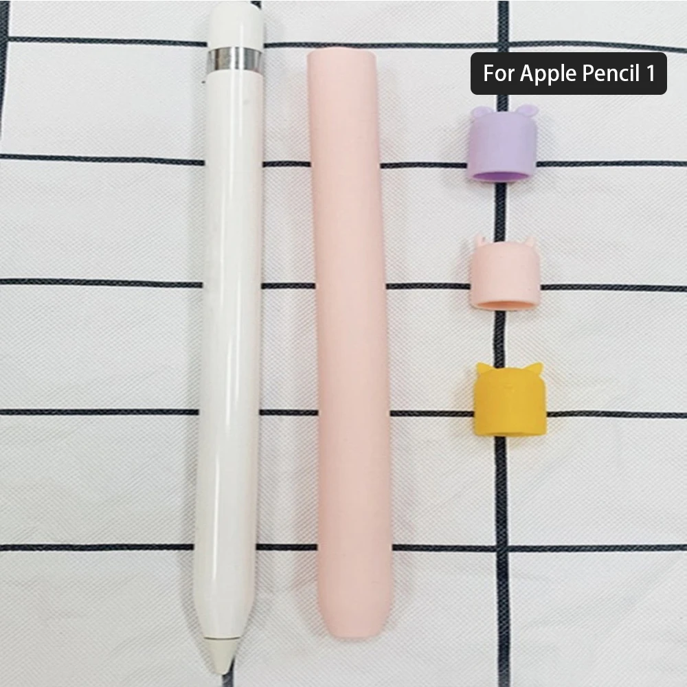 For Apple IPad Pencil 1 2 Pencil2 Tablet Touch Pen TPU Soft Silicone Protective Tip Cover Screen Stylus Anti-scratch Nib Case For Apple IPad Pencil 1 2 Pencil2 Tablet Touch Pen TPU Soft Silicone Protective Tip Cover Screen Stylus Anti-scratch Nib Case