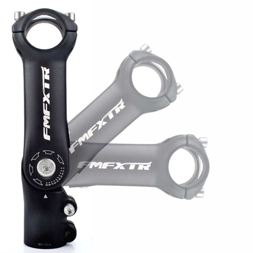

Bicycle Stem Adjustable Riser 31.8mm 25.4mm 90 Degrees 90 110mm fiting for XC MTB Mountain Road City Bike Bicycle Cycling part