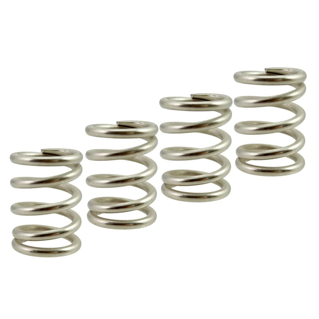 4 Pack Stainless Steel Tremolo Arm Tension Springs for Bigsby Electric Guitar