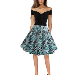 2019 Apperloth A Женское летнее офисное хлопковое модное платье сексуальное платье с круглым вырезом платье с цветочным принтом темперамент