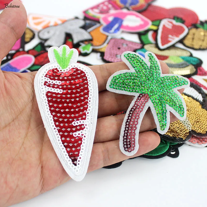 iron-on bordados patches, diy acessórios de vestuário, 50 pçs lote