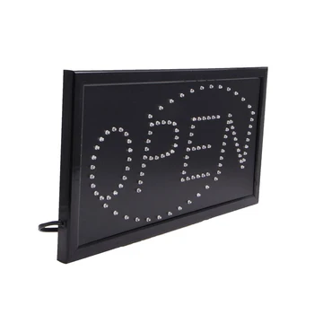 

110V Bright Animated Motion Running Neon LED Business Store Shop OPEN Sign Q0KF