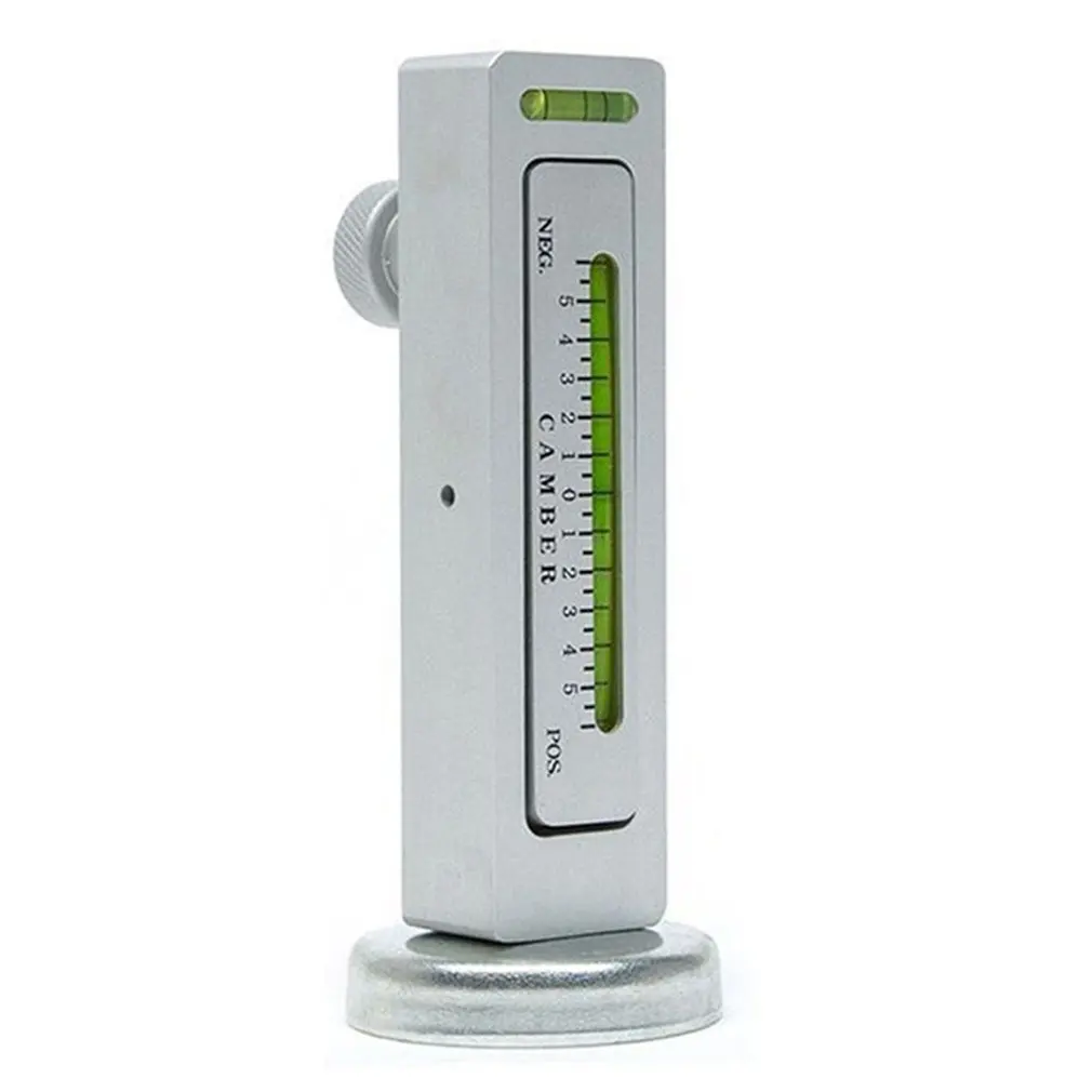 Adjustable Magnetic Gauge Tool Camber Castor Strut Wheel Car Four Wheel Aligner Bubble Positioning Tool