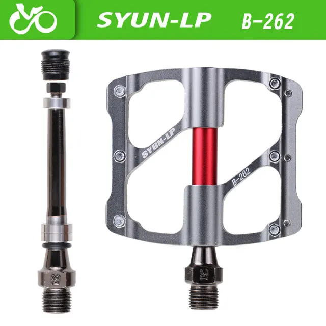 Bike Pedal 3 Bearings Anti-slip Ultralight CNC MTB Mountain Bike Pedal Sealed Bearing Pedals Fat Bicycle Accessories