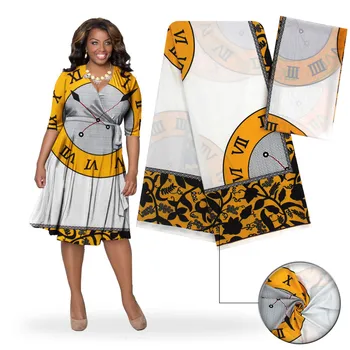 

imitated silk fabric african print fabric 6yard per lot african fabric wholesale nigerian ankara fabrics 2019 africain tissu wax