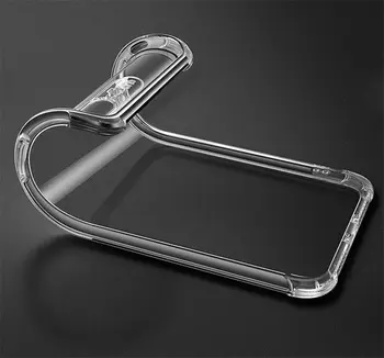 

Super Anti-knock Soft TPU Transparent Clear Phone Case Protect Cover Shockproof Soft Cases For iPhone11 pro max 8 plus X XS