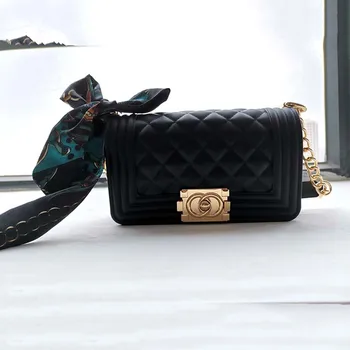 

GW luxury black fashion handbags black square ladies handbags women high quality 2020 designer new style