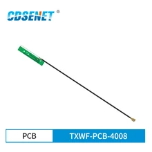 

2.4GHz 5.8GHz 2dBi PCB Built In Antenna IPEX Interface CDSENET TXWF-PCB-4008 Omnidirectional Small Size Antennas Self-adhesive