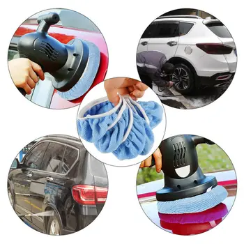 

Car Polishing pad​ Auto Buffing Cover Microfiber Pack Replacement 12pcs 5-6\\\\\\\"
