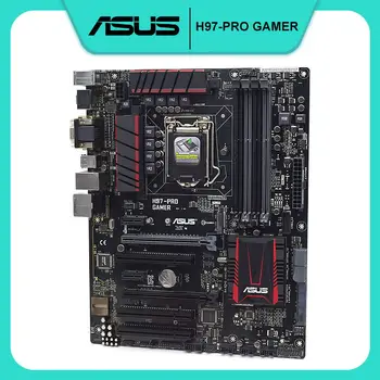 Placa base H97 LGA 1150 Intel H97 DDR3, memoria para Core i7 i5 i3 Pentium Celeron CPU USB3.0 M.2 PCI-E 3,0 ATX H97-PRO GAMER