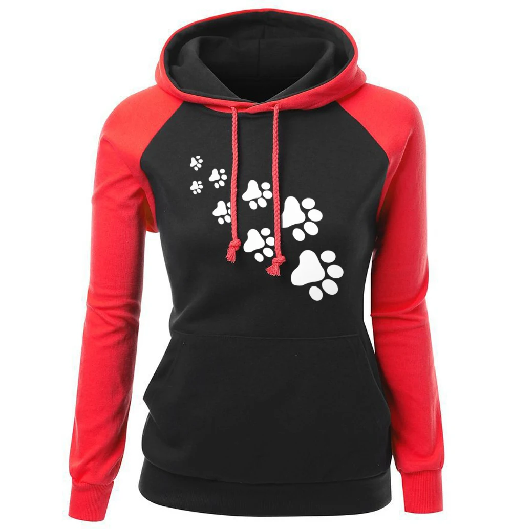 paws moletom com capuz women's