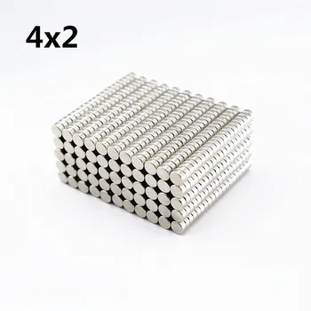 

1000pcs Neodymium magnet Rare Earth small Strong Round permanent fridge Electromagnet NdFeB nickle magnetic DISC