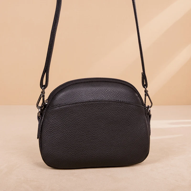 Crocodile Pattern Genuine Leather Cross Body Bag Woman's Handbag Ladies Shoulder Messenger Bags