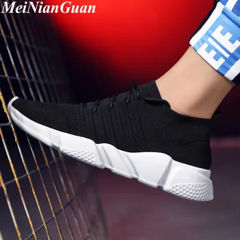

Lightweight Sport Shoes Male Mesh Shoes Men's Sneaker Low Top Shoes Men Sport Thick Bottom Shoes New Black Men Running Shoes B10