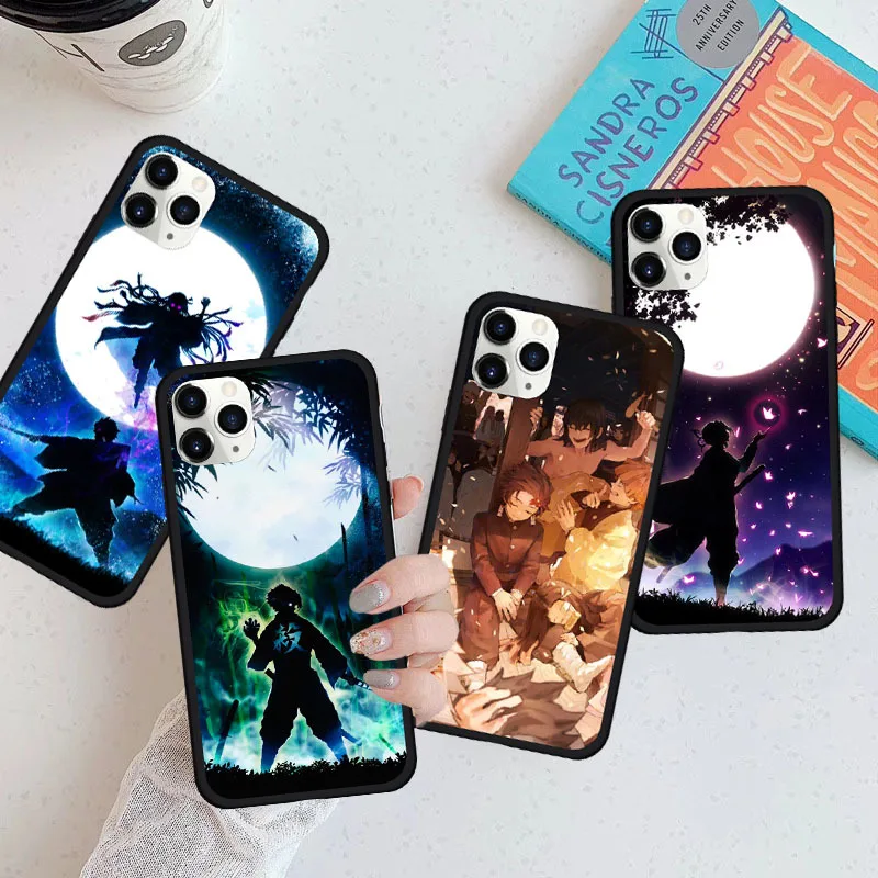 Чехол для телефона Demon Slayer Iphone 7 8 Plus X XR XS MAX 6S SE Kamado Nezuko Kimetsu No Yaiba чехол из ТПУ 11 Pro |
