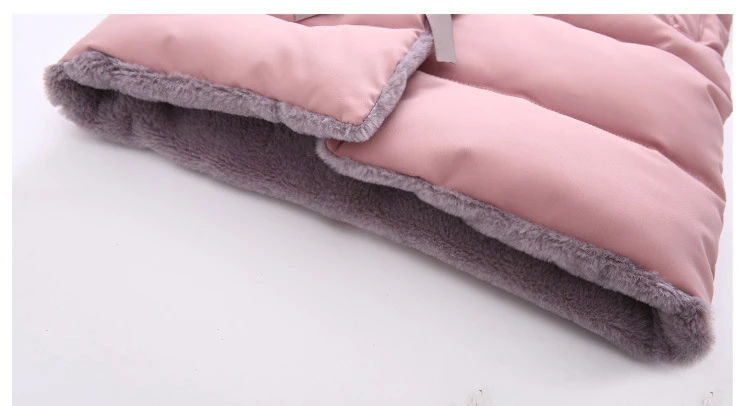 Girls Winter Imitation Fur Coat jackets Children Warm parka Children Baby Clothes Kids Thicken Plus Velvet clothing-30