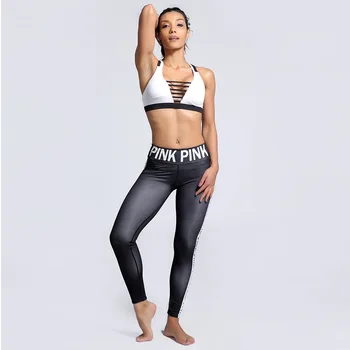 

Outdoor s Digital Printing Fitness Nine Points lady Bottom Pants leggings