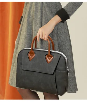 

Hand Computer Bag 2019 New Style Business Briefcase Fashion Shoulder Bag Large Capacity Laptop Bag