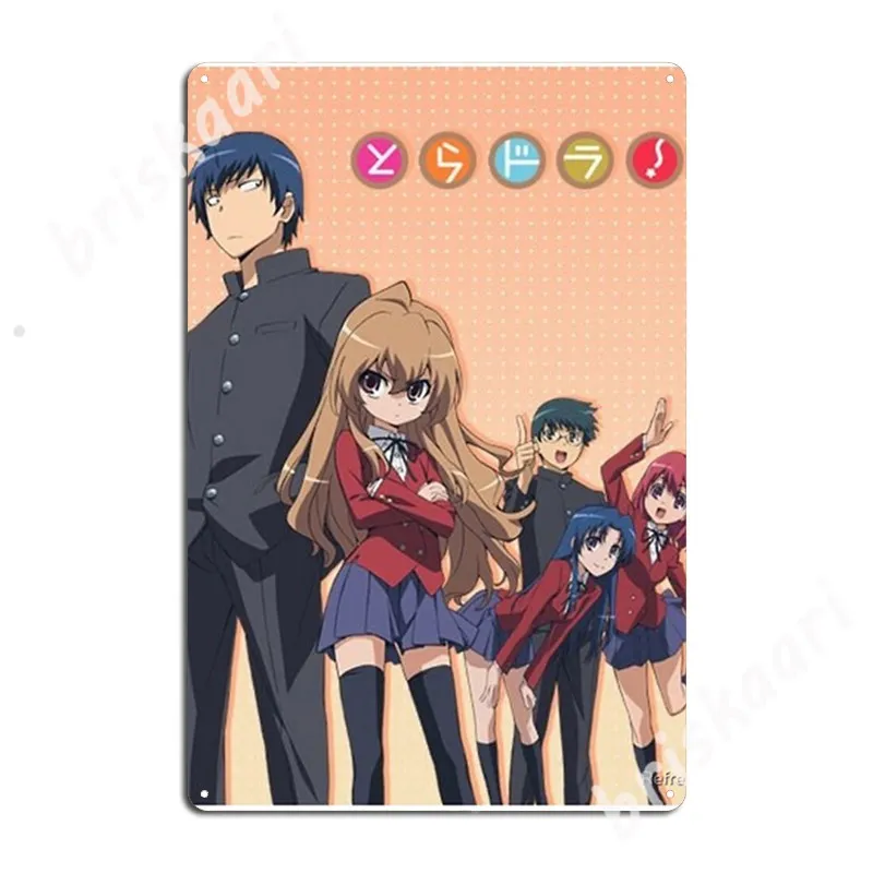 

Toradora! Metal Signs Club Party Living Room Funny Plaques Tin sign Posters