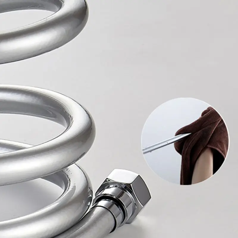 1.5/2/3m PVC Smooth Shower Hose High Pressure Thickening Handheld Head Flexible Anti Winding For Bath Parts Accessories 425C