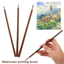 Китайская кисть для письма барсук волос 24 см аксессуары японский офисный Гладкий практический Настольный Начинающий подарок простой