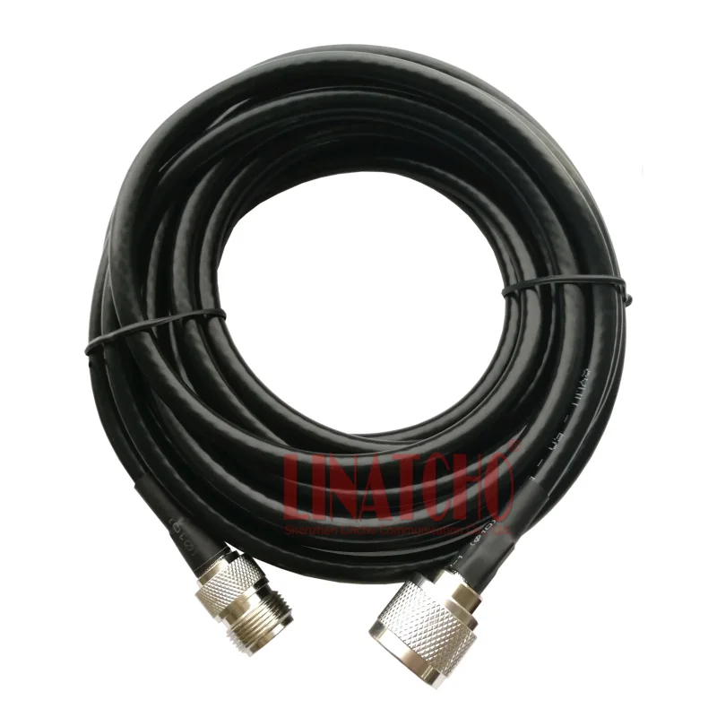 5 Meters 50 Ohm Antenna Extension 5D-FB 50-5 RF Coaxial cable N male to N female Type Connector