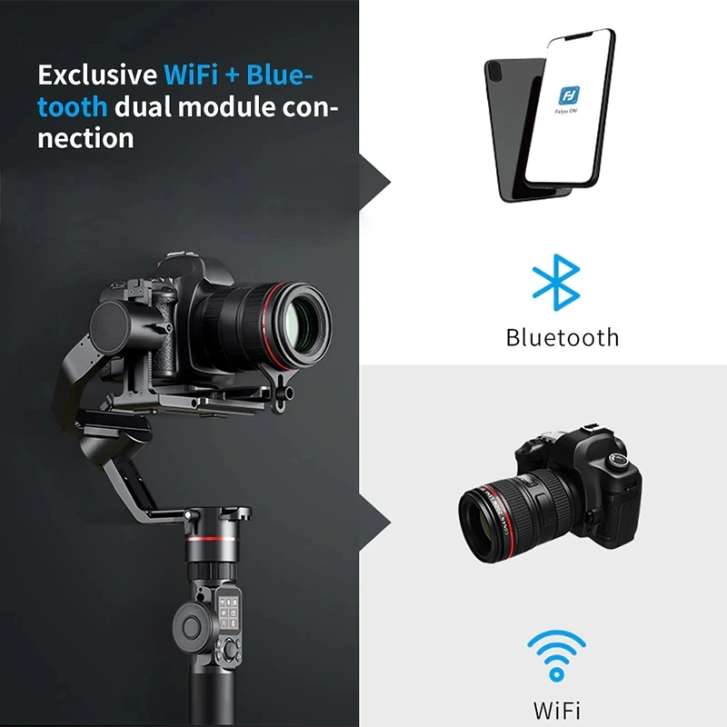  FeiyuTech Feiyu AK4000 3-Axis Handheld Gimbal Camera Stabilizer for Sony Canon 5D 6D Mark Panasonic