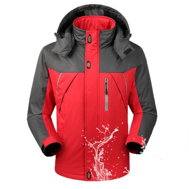 Autumn Winter Thickened Hiking Jacket 