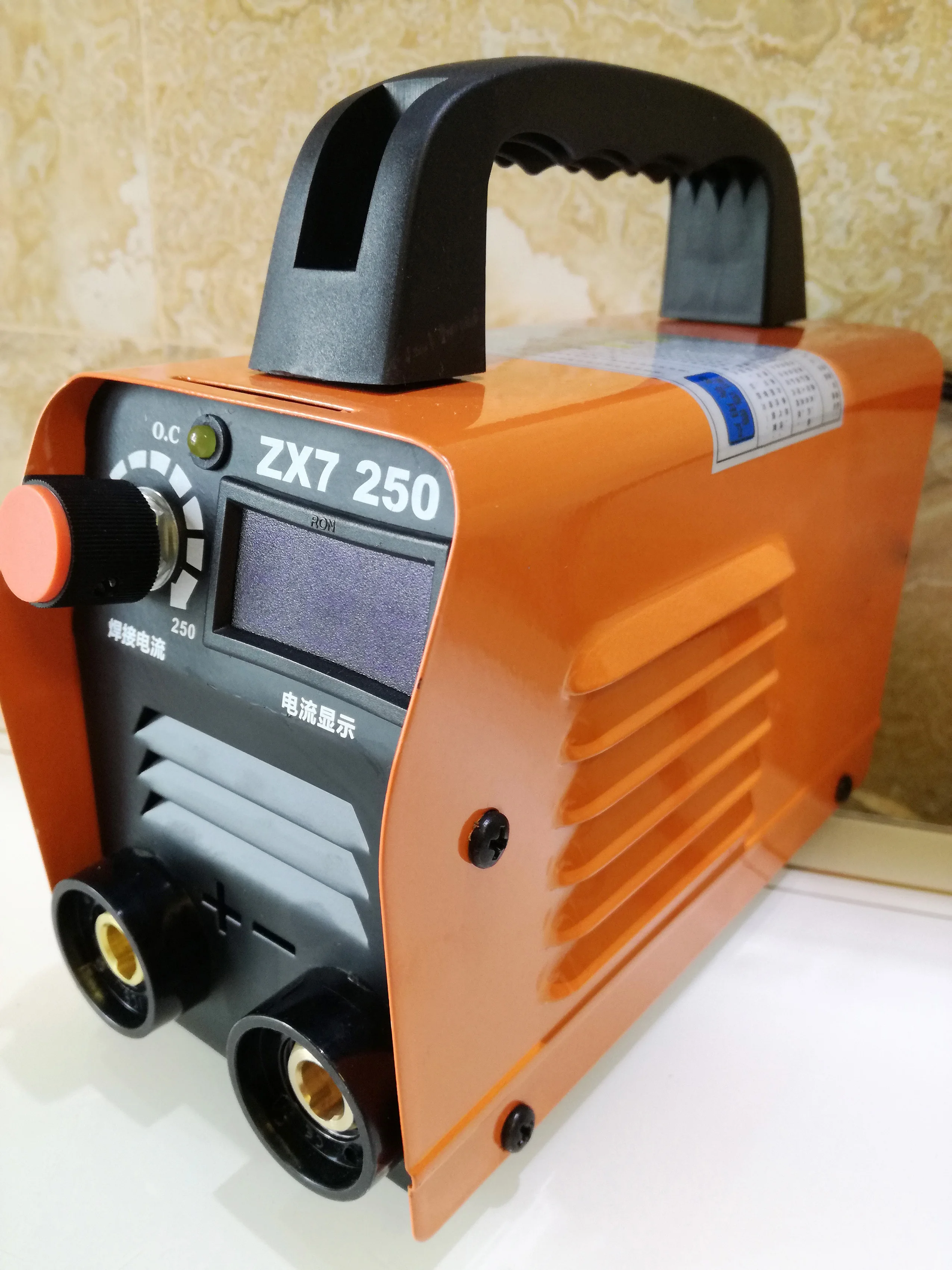 110 v-220 V ZX7-250 10-250A дуги силовой Электрический сварочный аппарат мини ЖК-дисплей цифровой Дисплей инверторов ММА IGBT сварщиков