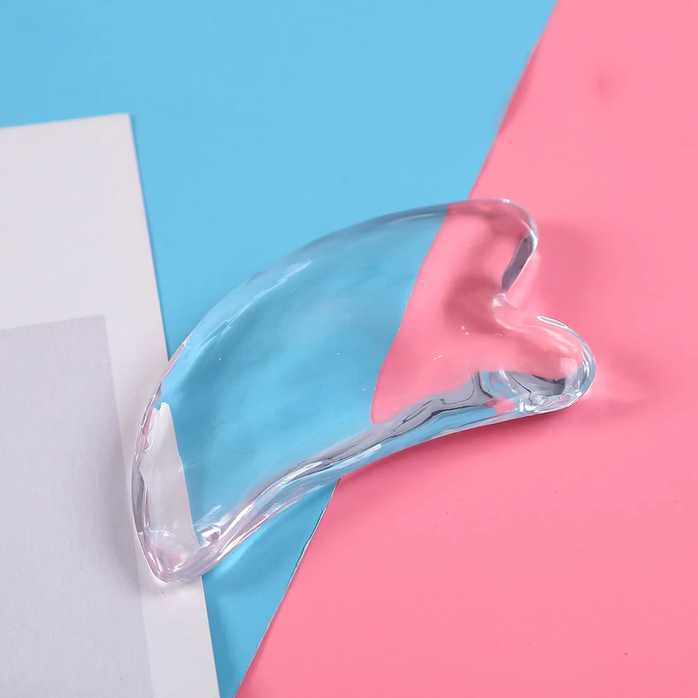 Китайский Gua Sha пластинчатый скребок для глаз лица кристаллическая доска акупунктурный массажер забота о здоровье