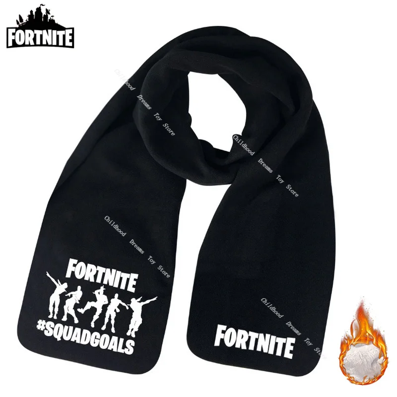 Мужской шарф Fortnite вязаные зимние шарфы черный мужской теплый Clolor женские Модный