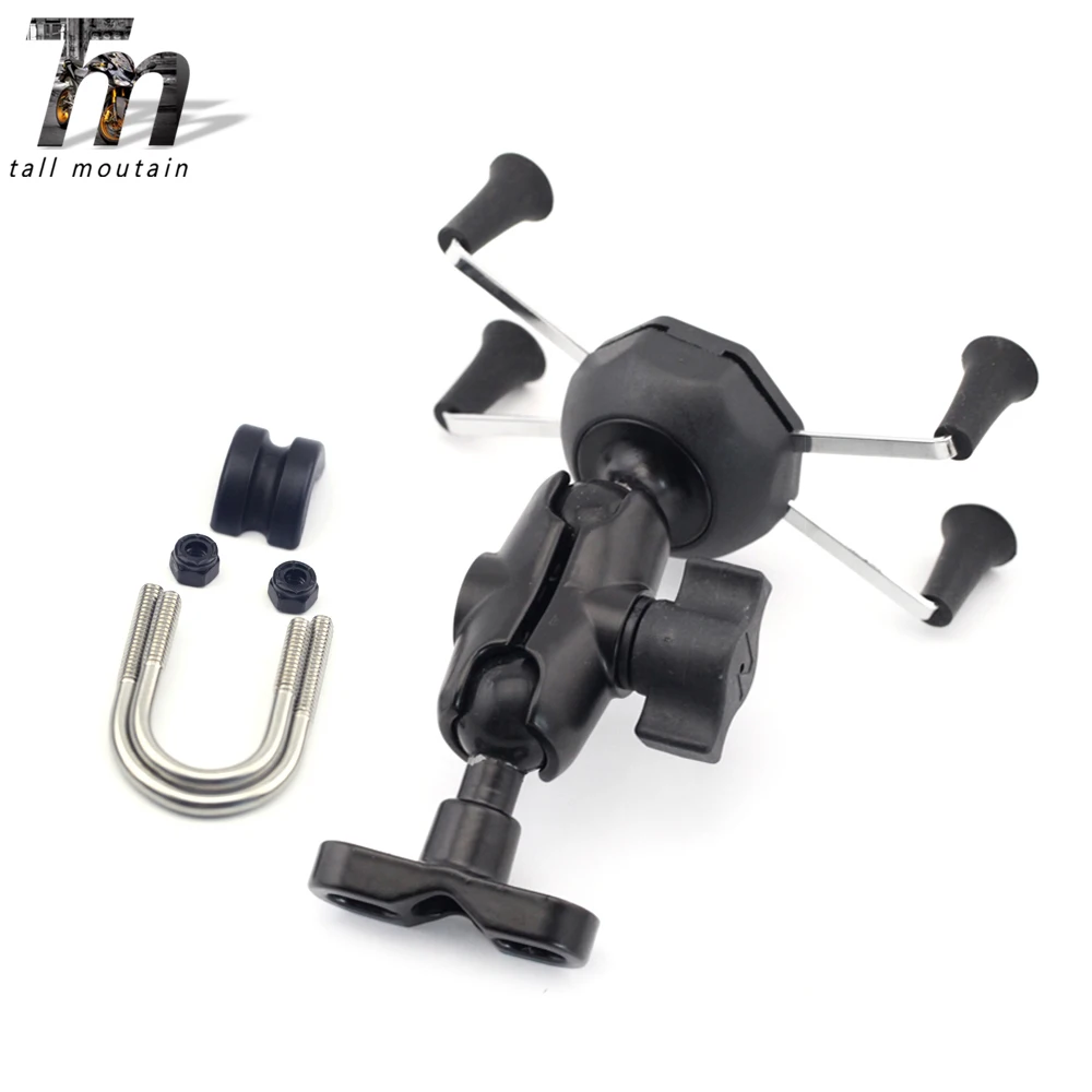 

Phone Holder USB Charger For KAWASAKI ER-6N KLE 650/1000 VERSYS VN 650 Vulcan KLR650 Motorcycle GPS Navigation Bracket