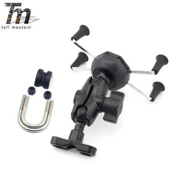 

X-Grip Phone Holder USB Charger For YAMAHA FZ8 FZ1 FZ6 N/S FAZER FZS 600/1000 XJ6 XJ600 XJ900 Motorcycle GPS Navigation Bracket