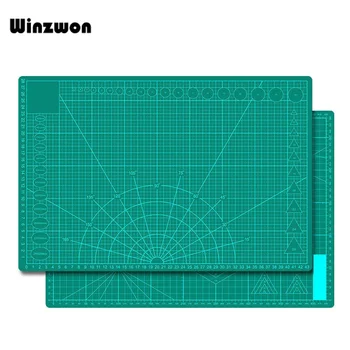 

A3 Double Side PVC Cutting Mat Patchwork Self Healing Cutting Board Pad DIY Leather Tool For Art Sewing Leathercraft Cutting