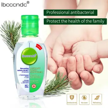 

50ml Portable Mini Antibacterial Hand Sanitizer Anti-bacteria Moisturizing Disinfection Gel Wipe Out Bacteria Hand Sanitizer Gel
