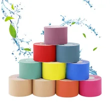 1 рулон мышечной ленты мяты перечной крутая Спортивная Кинезиология клейкая лента рулон хлопок эластичный клей штамм травма мышечная наклейка