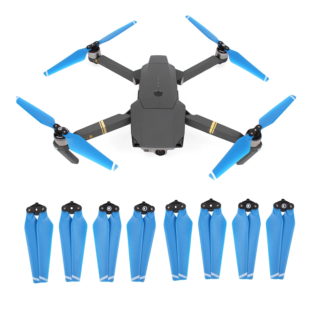 MagiDeal 4 пары быстросъемные Лопасти пропеллера для DJI Mavic Pro Blue