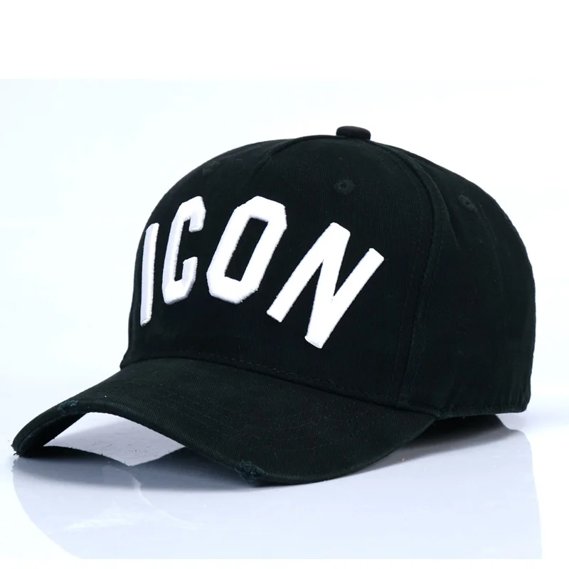 Бейсболка ICON DSQICOND2 для мужчин и женщин Стильная хлопковая кепка-бейсболка с