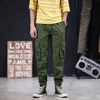 

Cargo Pants Tactical Male Overalls Training Combat Army Military Pants Many Multi-Pocket SWAT Army Military Pants Trousers