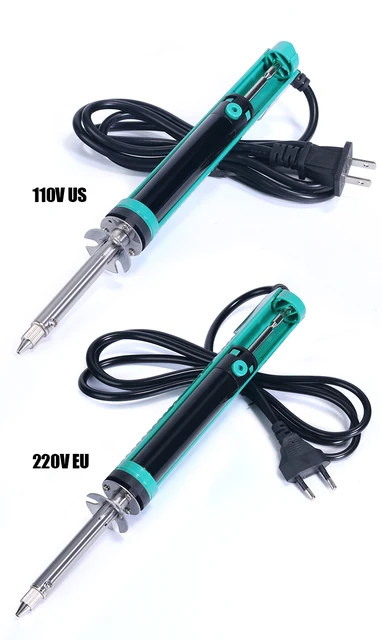 Pompa Dissaldante YIHUA 929D-V Con Ugelli 1.0mm E 1.2mm - Per Dissaldatura Elettronica